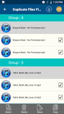 Delete Duplicate Files android App screenshot 12