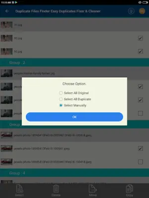 Delete Duplicate Files android App screenshot 2