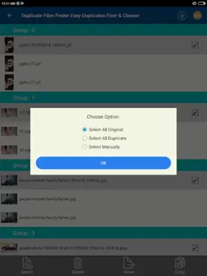 Delete Duplicate Files android App screenshot 4