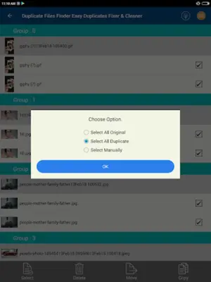 Delete Duplicate Files android App screenshot 6